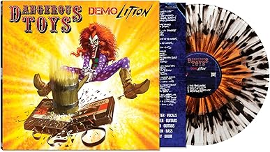 Album cover for Dangerous Toys - Demolition on splatter vinyl lp