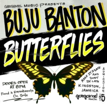 Album cover for Buju Banton - Butterflies on vinyl lp