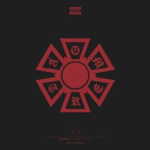 Album cover for J Balvin & Ryan Castro - OMERTA on red vinyl lp