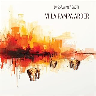 Album cover for Luciana Bass - Vi La Pampa Arder on cd
