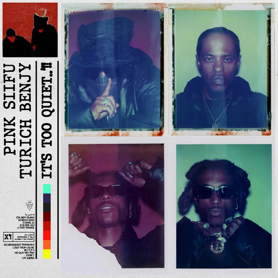 Pink Siifu & Turich Benjy – It's Too Quiet..!! cover artwork