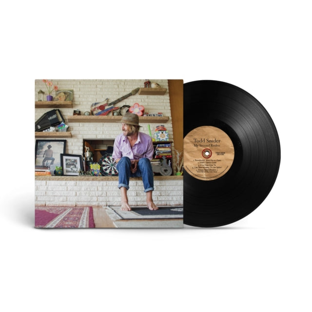 Todd Snider - My Second Rodeo vinyl cover art