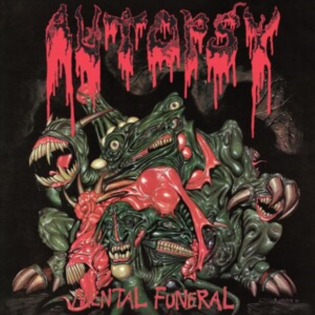 Autopsy - Mental Funeral [LP Red & Green Ink Spot Vinyl 35th