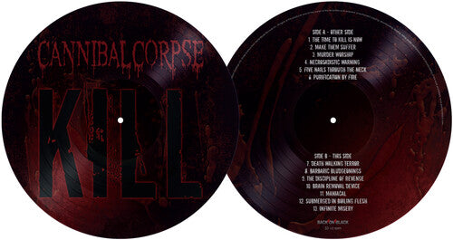 Album cover for Cannibal Corpse - Kill on vinyl lp