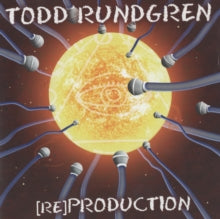 Album cover for Todd Rundgren - Re-Production on orange vinyl 15th anniversary lp
