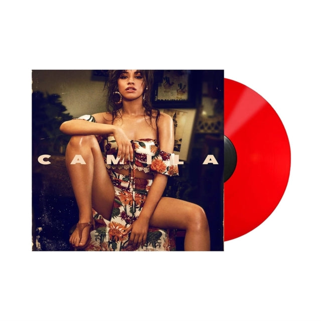 Album cover for Camila Cabello - Camila on red vinyl