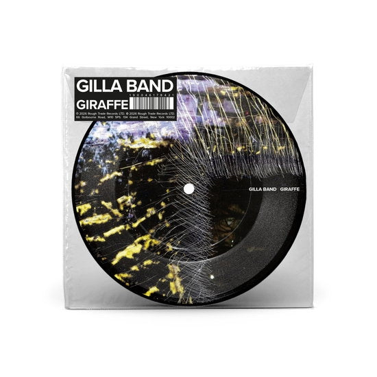 Album cover for Gilla Band - Giraffe on picture disc 7"