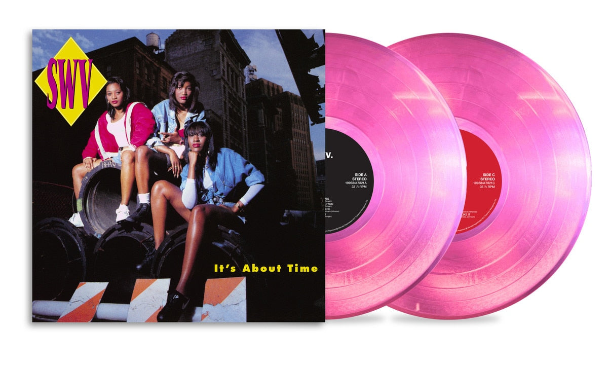 Album cover for SWV - It’s About Time on 2lp vinyl