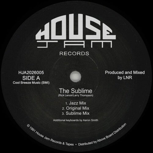 Album cover for Tikkle - The Sublime / Bubbles on 12"