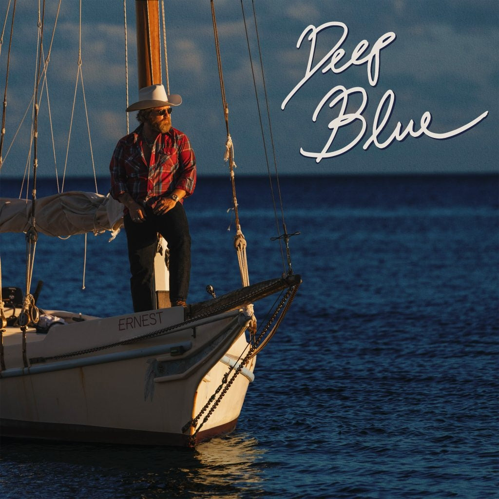 Album cover for Ernest - Deep Blue on blue vinyl