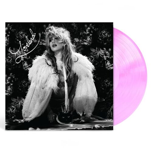 Album cover for Suki Waterhouse - Loveland on pink vinyl signed lp