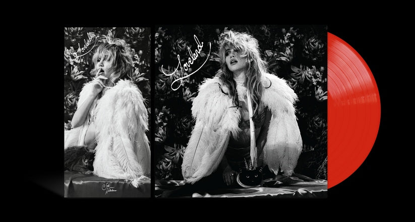 Album cover for Suki Waterhouse - Loveland on red vinyl poster lp