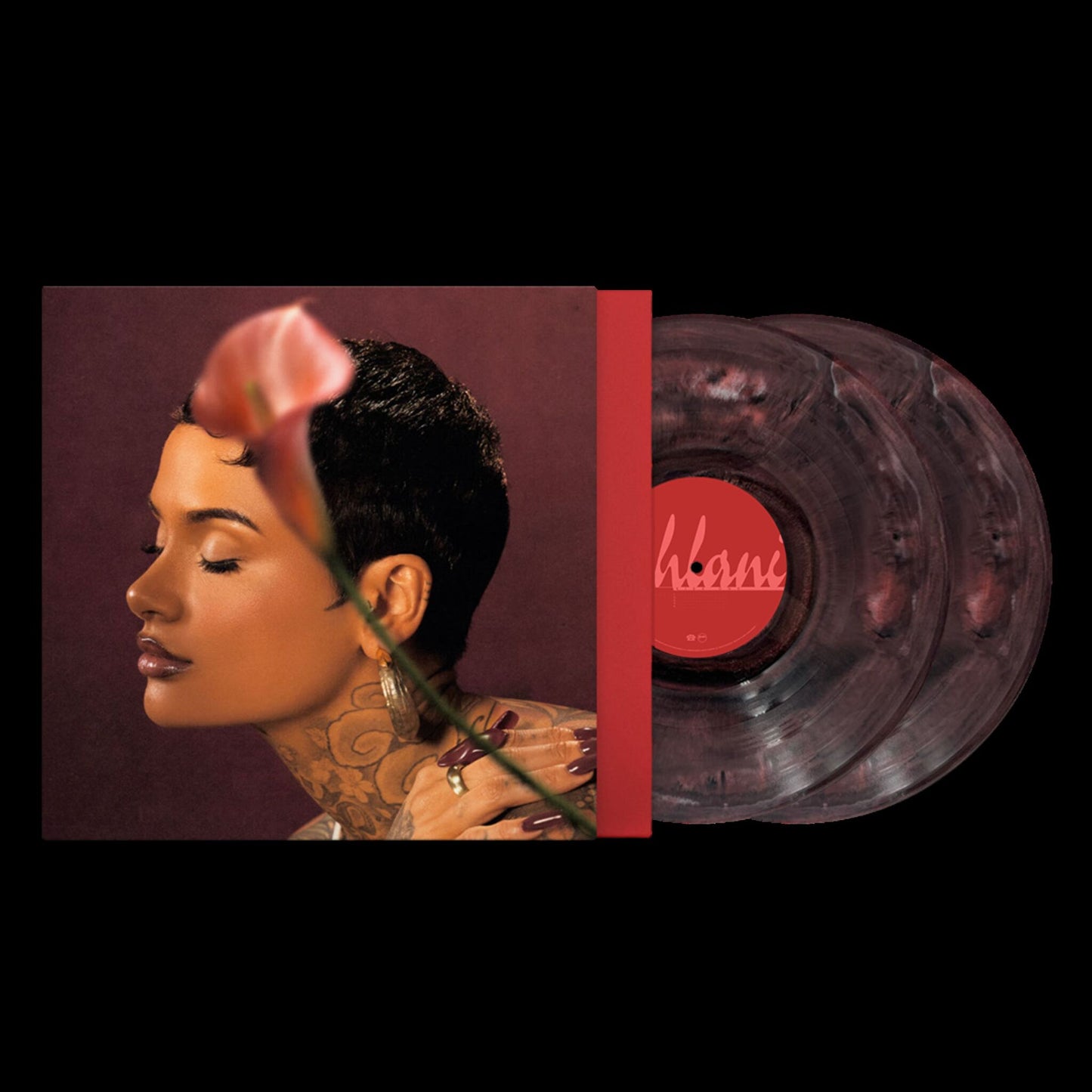 Album cover for Kehlani - Kehlani on marble violet vinyl