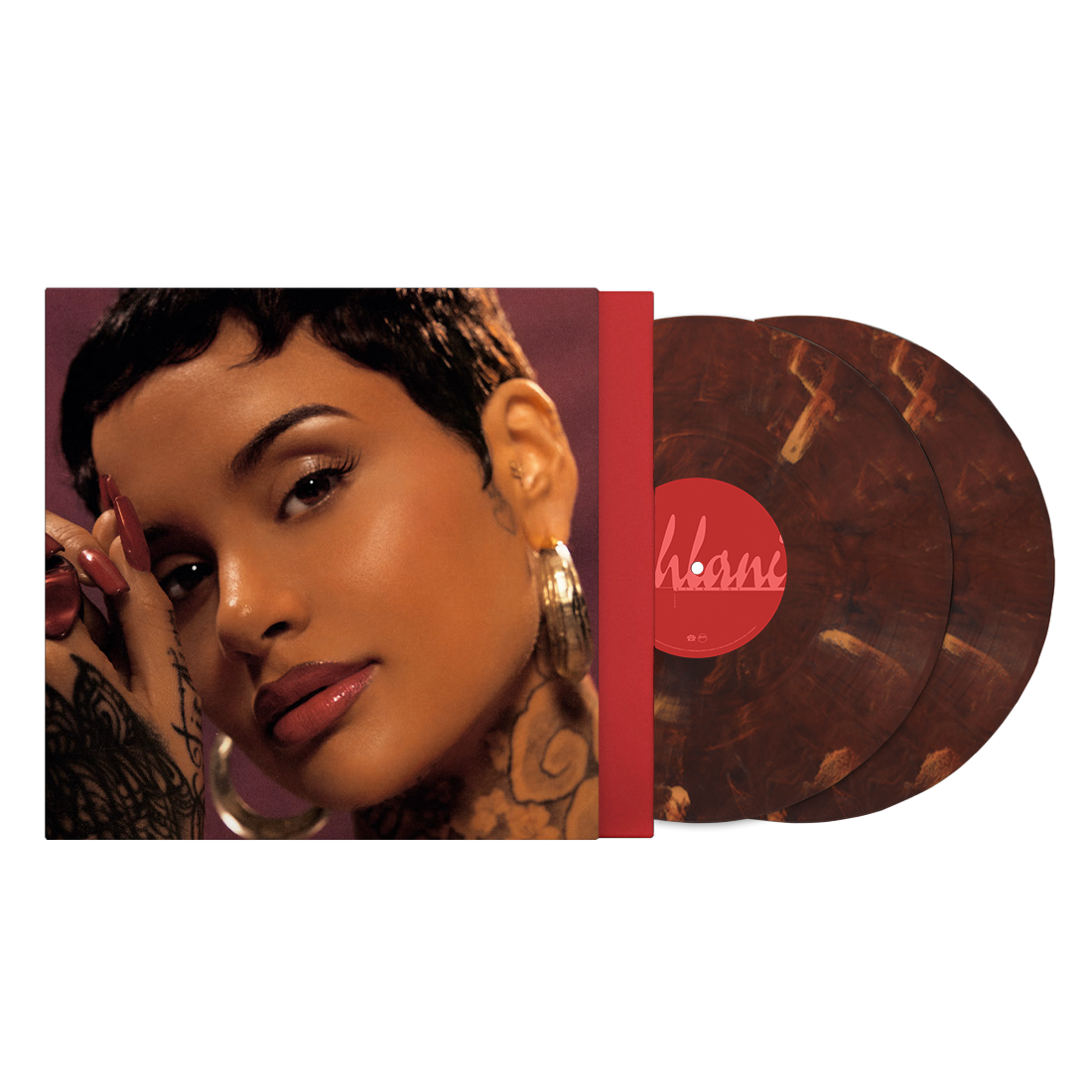 Album cover for Kehlani - Kehlani on brown vinyl 2lp