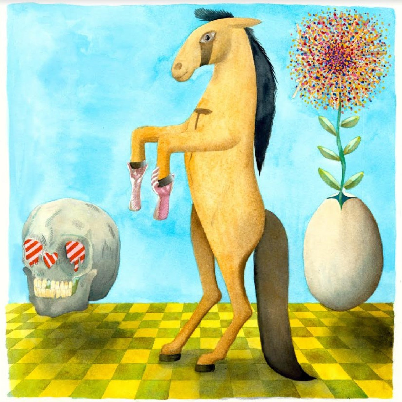 Anna Butterss - Mighty Vertebrate [LP Skull Vinyl heavyweight reverse
