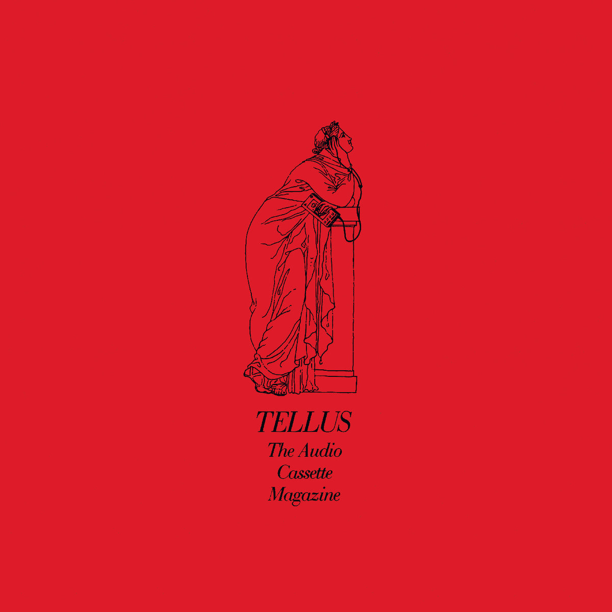 TELLUS Audio Cassette Magazine Anthology Vol 1 Metallic Silver Vinyl LP