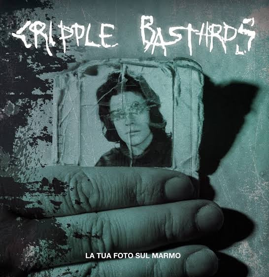 Album cover for Cripple Bastards - La Tua Foto Sul Marmo on lp electric blue & black vinyl import