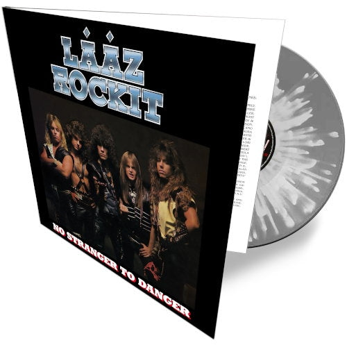 Album cover for Laaz Rockit - No Stranger To Danger on vinyl lp