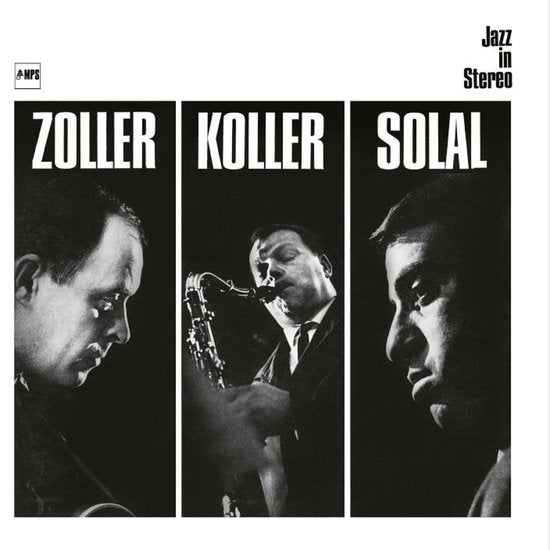 Album cover for Martial Solal - Zoller / Koller / Solal on vinyl lp