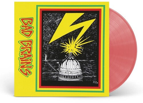 Album cover for Bad Brains - Bad Brains on transparent red vinyl
