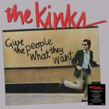 Album cover for The Kinks - Give the People What They Want on eco vinyl lp