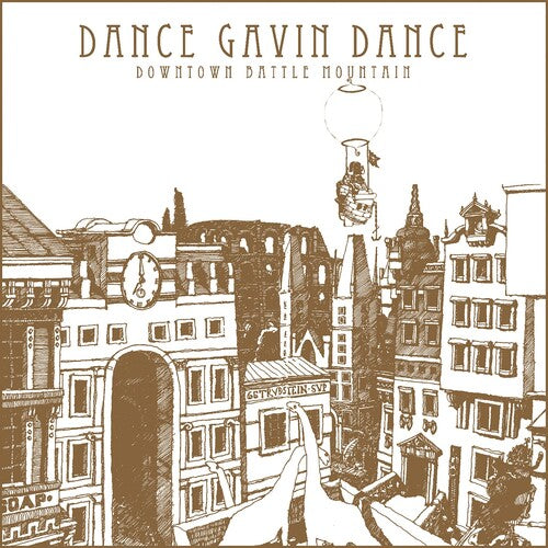 Album cover for Dance Gavin Dance - Downtown Battle Mountain on eco-vinyl lp