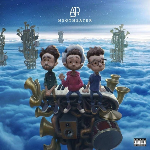 Album cover for Ajr - Neotheater on eco-vinyl lp