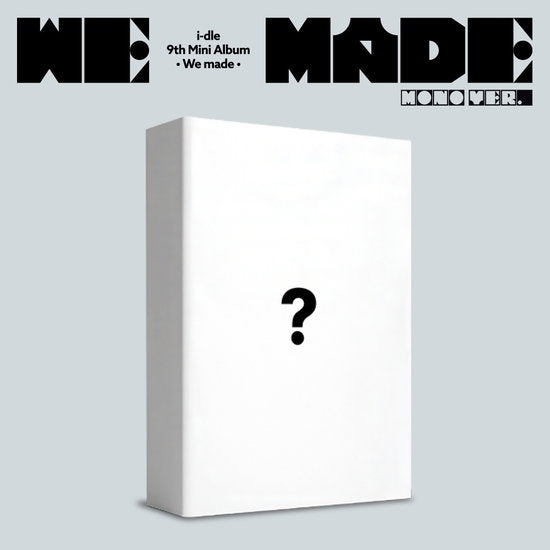 I-Dle - We made [CD Mono Version 2 Photocards 3 Postcards Sticker
