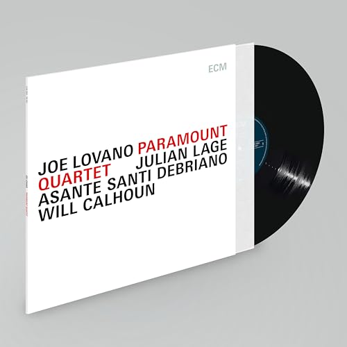 Album cover for Joe Lovano/Julian Lage/Asante Santi Debriano/Will Calhoun - Paramount Quartet on vinyl lp