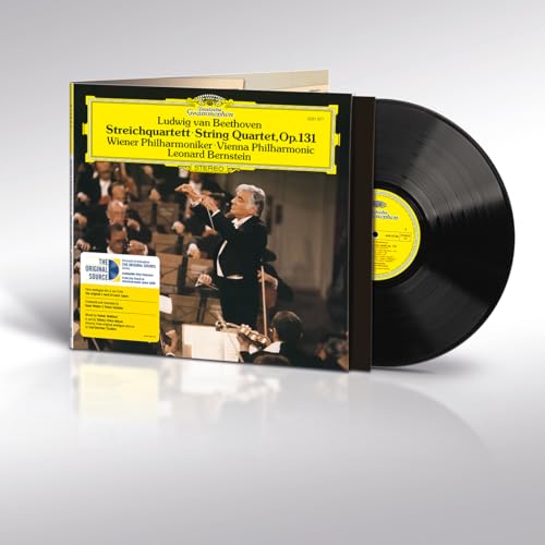 Album cover for Leonard Bernstein/Wiener Philharmoniker - Beethoven: String Quartet, Op. 131 (The Original Source Series) on