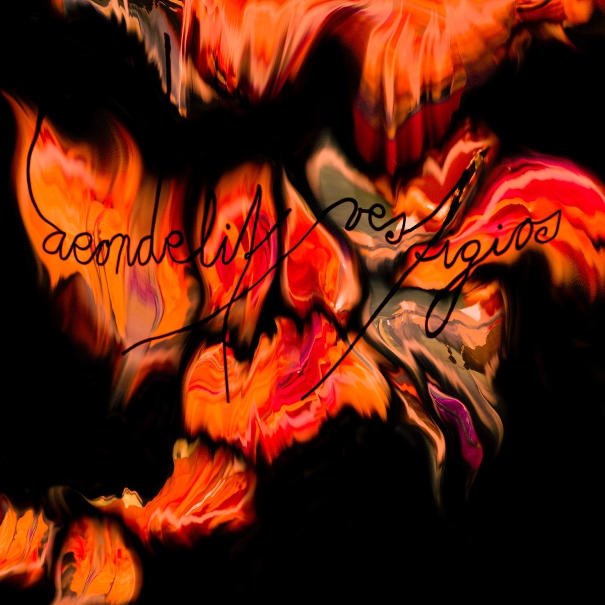 Aeondelit - Vestigios cassette cover art