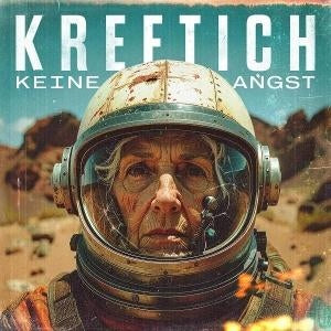 Album cover for Kreftich - Keine Angst on sea foam vinyl lp