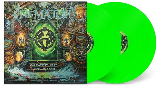Album cover for Crematory - Greatest Hits (English Hymns) on 2lp vinyl