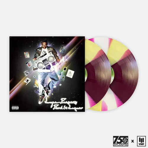 Album cover for Lupe Fiasco - Food & Liquor on purple prism colored vinyl