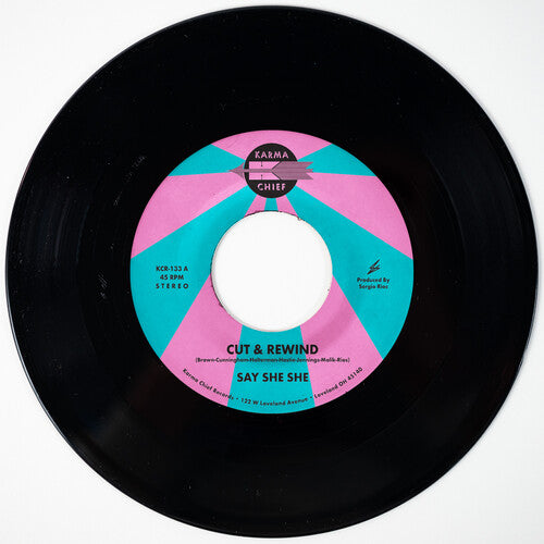 Say She She — Cut & Rewind / Disco Life — product artwork