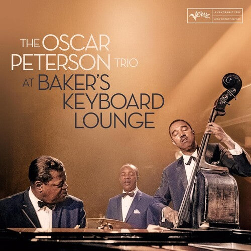 Album cover for Oscar Peterson - At Bakers Keyboard Lounge on cd