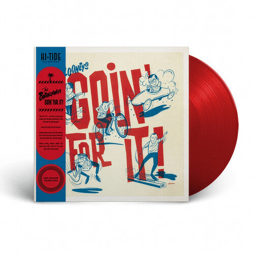 Album cover for The Babalooneys - Goin' for It on red colored vinyl obi lp