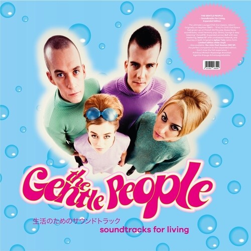 Album cover for The Gentle People - Soundtracks for Living on 3lp vinyl