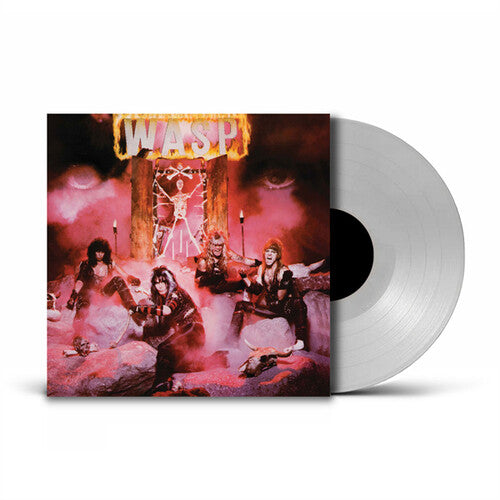Album cover for W.A.S.P. - W.A.S.P. on clear vinyl