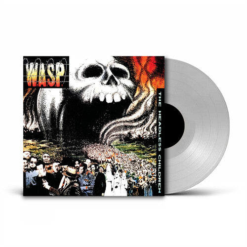 Album cover for W.A.S.P. - Headless Children on clear vinyl