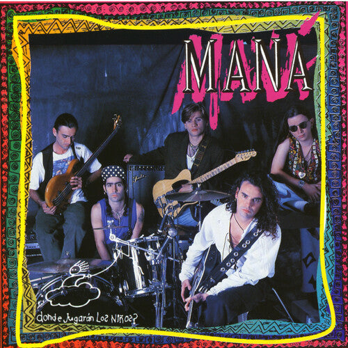 Album cover for Mana - Donde Jugaran Los Ninos on vinyl lp