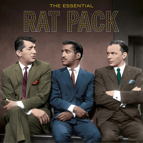 Album cover for Rat Pack - The Essential Rat Pack on vinyl lp