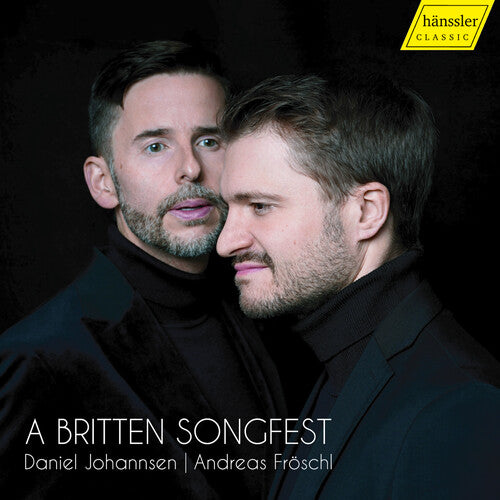 Album cover for Daniel Johannsen - Britten Songfest on cd