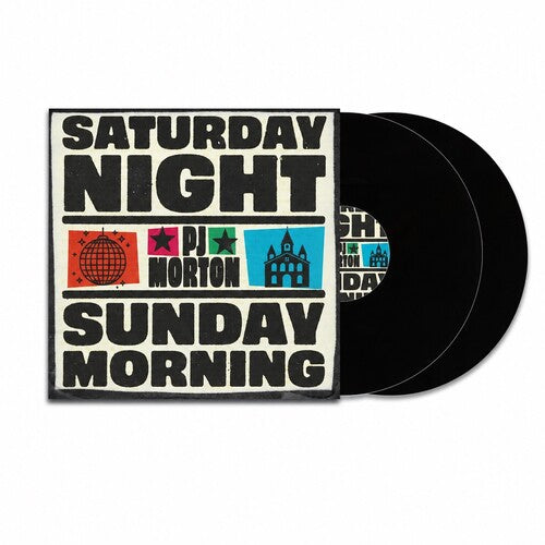 Album cover for P.J. Morton - Saturday Night / Sunday Morning on vinyl lp
