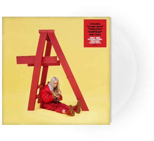 Album cover for Billie Eilish - Dont Smile At Me on clear vinyl