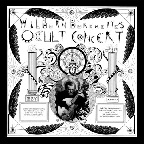 Album cover for Master Wilburn Burchette - Occult Concert on white vinyl lp