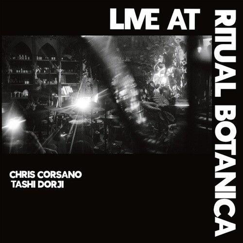 Album cover for Tashi/Corsano - Live At Ritual Botanica on vinyl lp