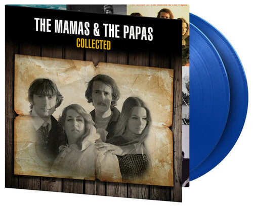 Album cover for Mamas & the Papas - Collected on blue audiophile vinyl numbered to 5000 import 2lp