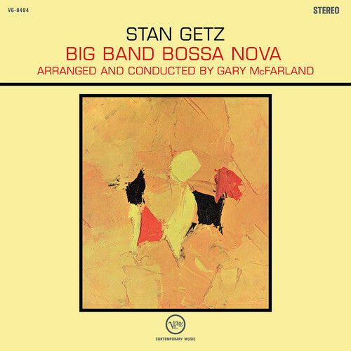 Album cover for Stan Getz - Big Band Bossa Nova (Verve Acoustic Sounds Series) on 180 gram vinyl lp