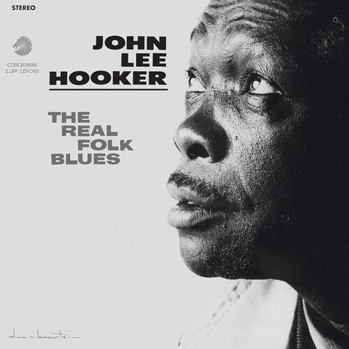 Album cover for John Lee Hooker - The Real Folk Blues (Chess Acoustic Sounds Series) on 180 gram vinyl lp
